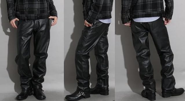 FREEDOM フリーダム 一枚 本革 ストレート 黒 レザーパンツ 革パン 楽天市場】Freedom 日本製 レザーパンツ メンズ 本革 ブラック